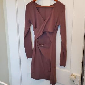 Lululemon split-back dress